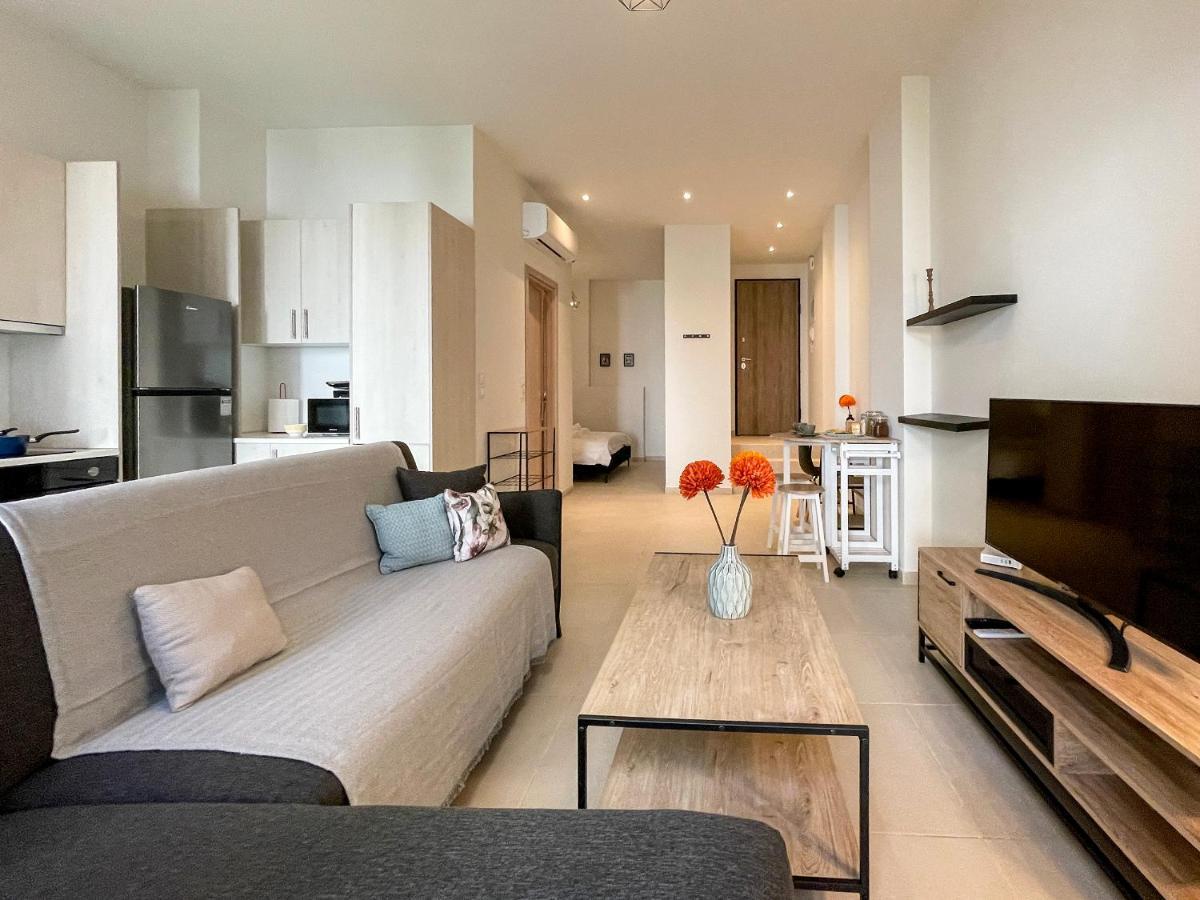 Apartmán Soho Modern 55Sqm Studio With Secret Garden Atény Exteriér fotografie